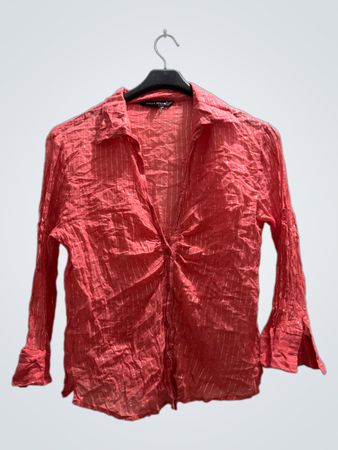 Tally Weijl Pink Striped Shirt