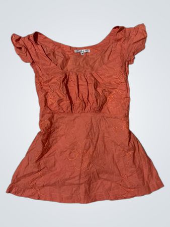 Fiorella di Verdi Women's Orange Blouse