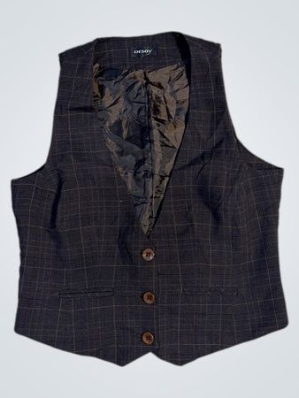 Orsay Plaid Vest