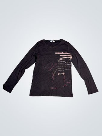 Cache Cache Long Sleeve Graphic T-Shirt