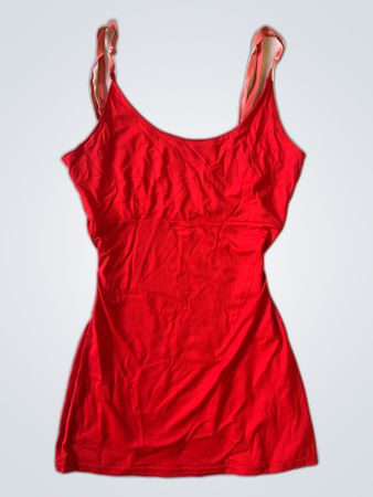 KLAUS BIKERATH Red Tank Top