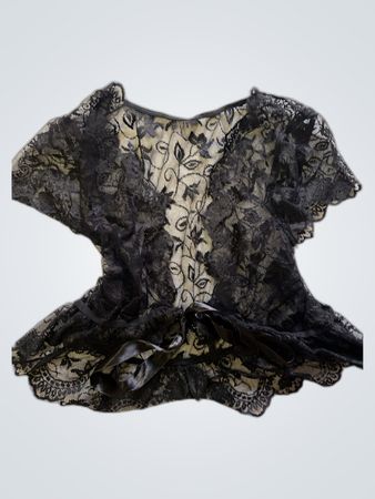 Black Lace Top