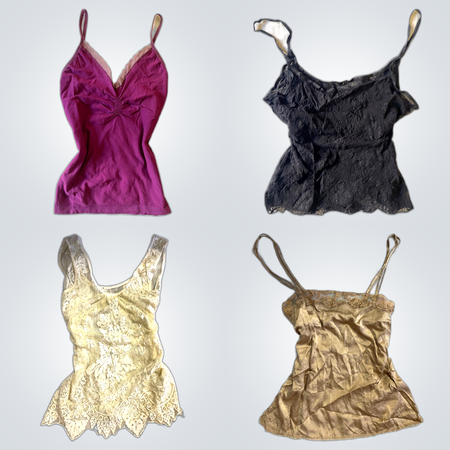 Y2K Lace Camisoles Bundle