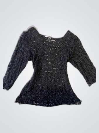 Black Lace Top