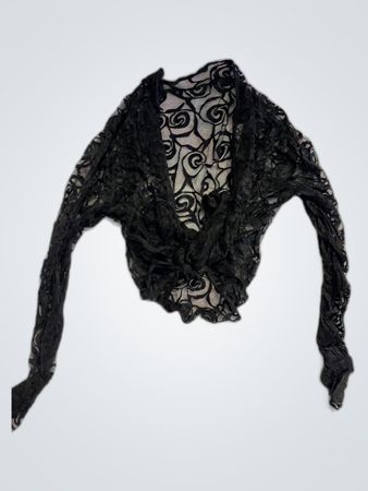 Black Lace Bolero Jacket