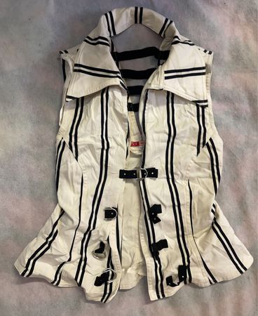 MONTE CARLO Striped Vest