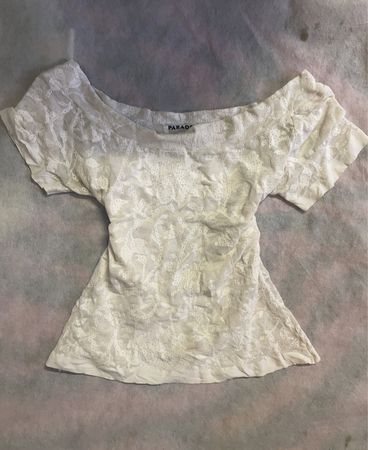 White Lace Top