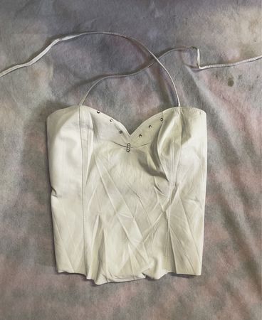 White Corset Top