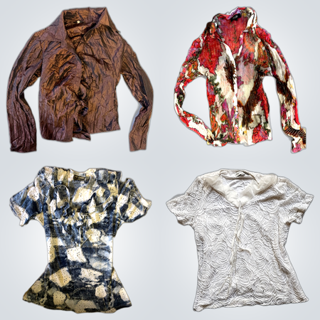 Y2K Floral Blouses Bundle