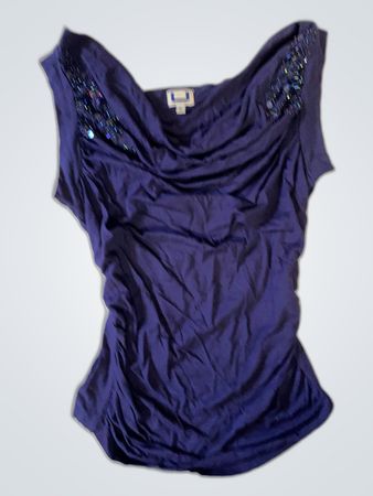 Purple Sleeveless Top