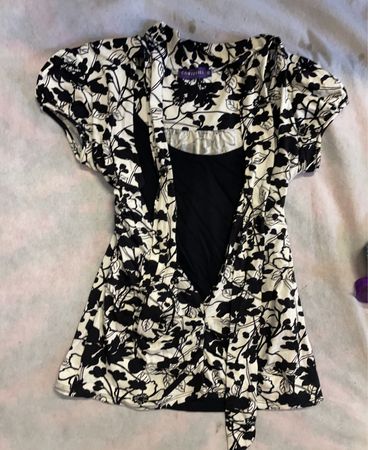 Cortefiel Floral Blouse