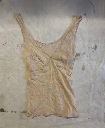 Wrinkled Tan Top
