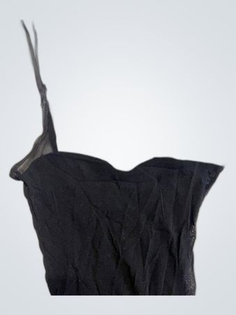 Black Mesh Dress