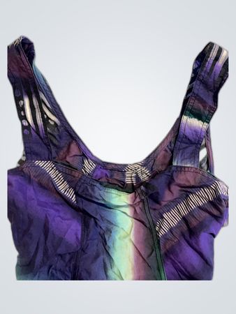 Blouse with Tie Dye Pattern