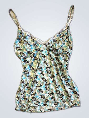 Floral Pattern Tank Top