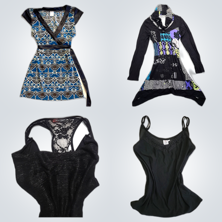 Guess Y2K Lace Trim Camisoles