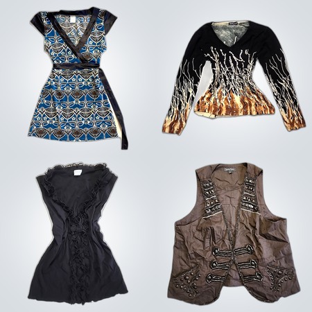 Guess Y2K Printed Blouses