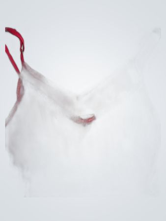 Red Lace-Trimmed Camisole