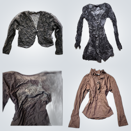 Y2K Lace Blouses Bundle
