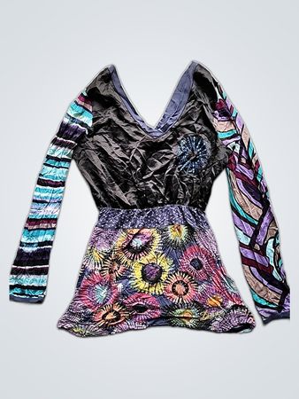 Benetton Multicolored Floral Dress
