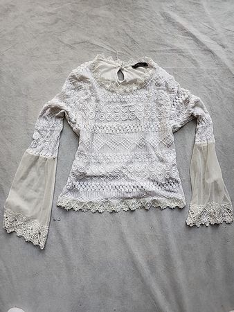 White Lace Blouse