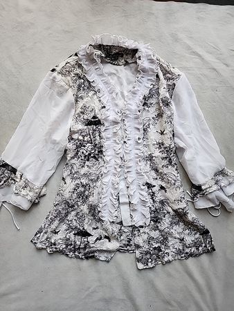 Catharan Floral Ruffle Blouse