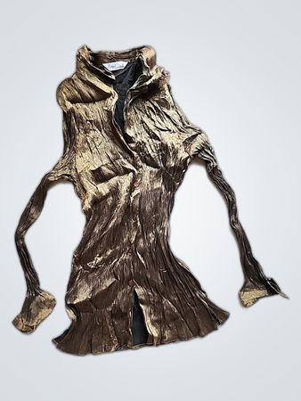 Design Essentials Brown Shirt