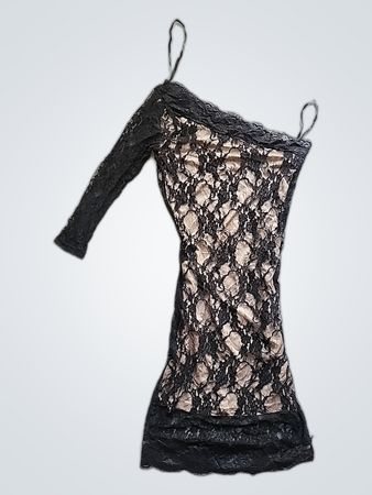 Black Lace Dress