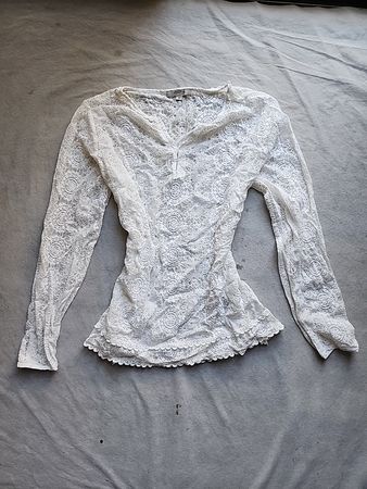 White Lace Blouse