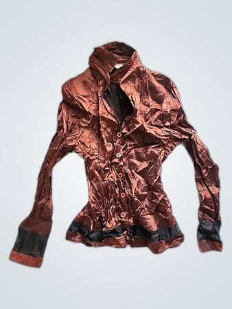 Brown Satin Jacket