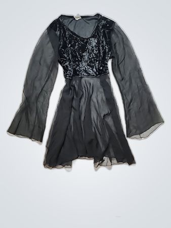 Black Velvet Dress