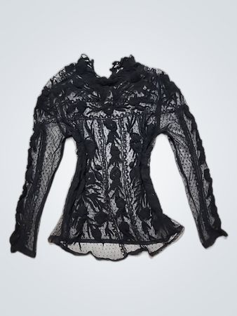 Black Lace Top