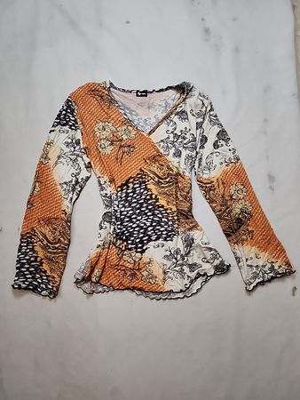 Blouse with Floral Pattern