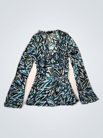 principes Blue Patterned Top
