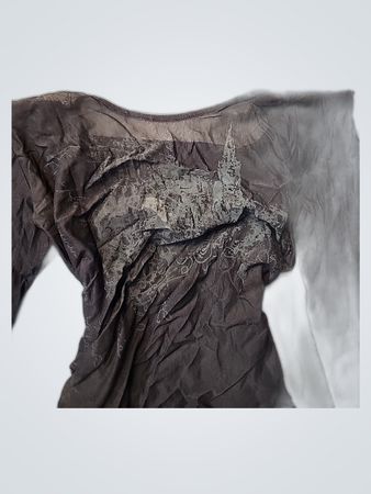 Black Long-Sleeve Top