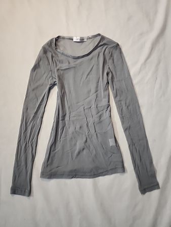 Gray Long-Sleeve Shirt