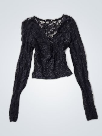 Black Lace Top