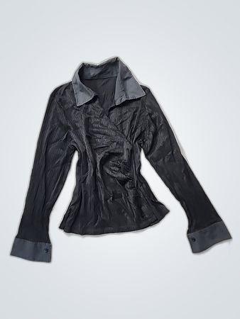 Black Long-Sleeve Shirt