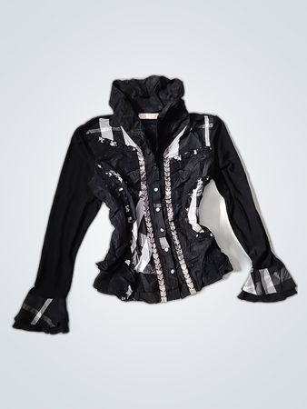 Black Windbreaker Jacket