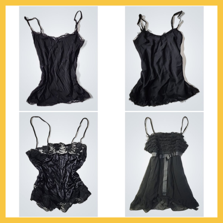 BAB Y2K Midnight Cami Tops