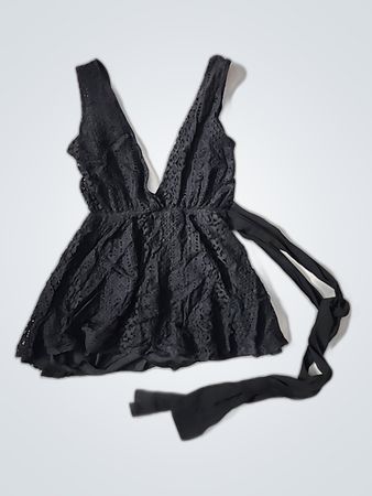 Black Lace Top