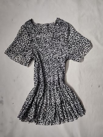 Blouse with Animal Print