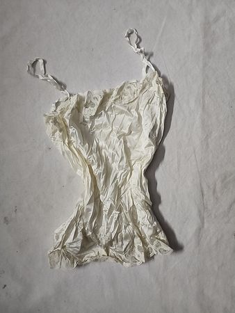 Crumpled Lace Garment