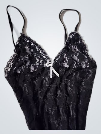 Black Lace Bra