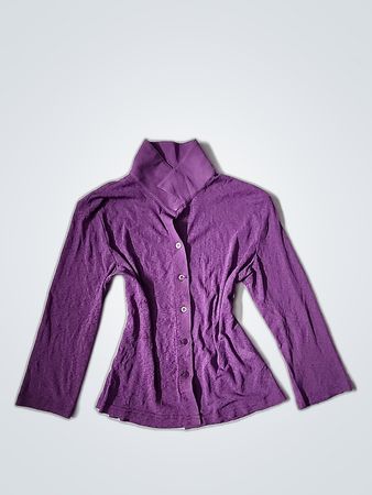Purple Henley Shirt