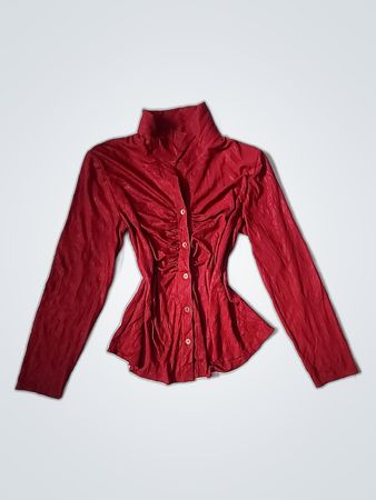 Red Long-Sleeve Shirt