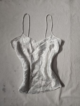 White Polka Dot Bra Top