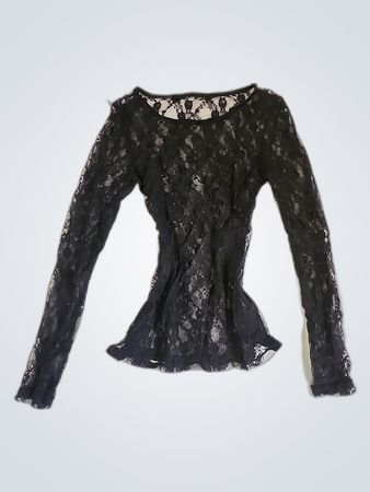 Black Lace Top