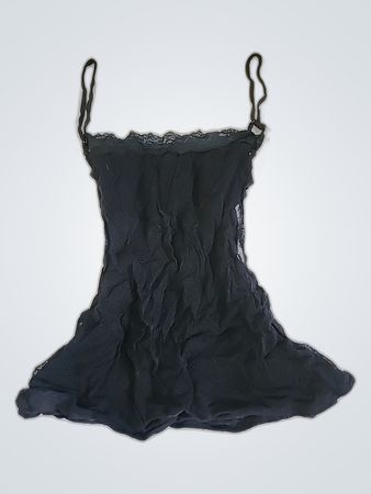 Black Lace Bra