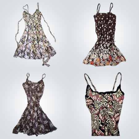 Zara & More Women's Slip Dress, Blouse & Camisole Bundle